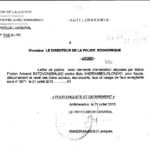 RANARISON Tsilavo Le procureur général adresse un soit-transmis à la police économique pour enquête et déferrement